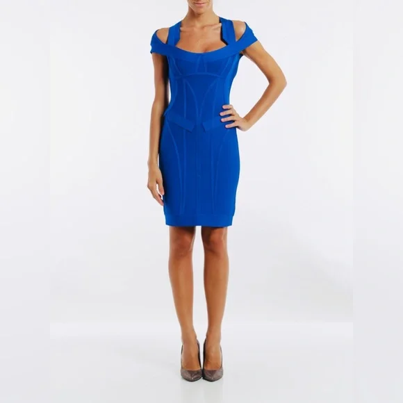 New-like Herve Ledger Lilliana Origami Dress - Picture 1 of 11